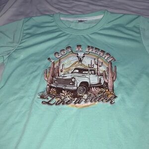 Womens T Shirt got a heart like a truck